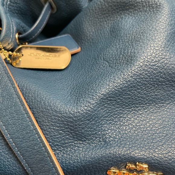 Genuine Coach ‘rare’ blue bucket bag - Picture 5 of 12